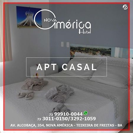 Hotel Nova America Teixeira de Freitas Exteriör bild